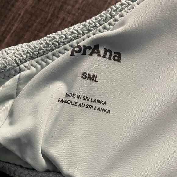 NWT PrAna Lahari Scrunch Swim Top - “Saltwater” - size S 🌊 - Picture 7 of 7